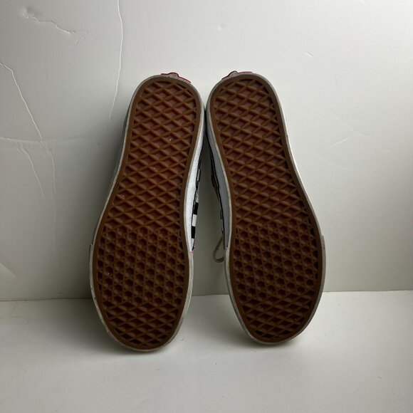 Vans Checkared Butterfly Old Skool Sneaker Shoes Skate W 8 - Picture 6 of 9
